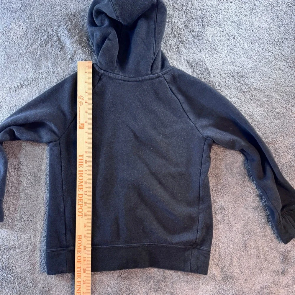 Nike Kids Full Zip Hoodie Black Fleece Futura Logo Sweatshirt Size S Small‎